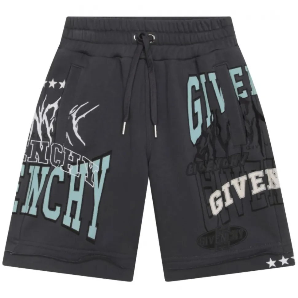Givenchy - Kids Shorts in Dark Grey - Givenchy Exclusive Luxury Collection - Avvenice