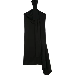 Givenchy - Knot-Detail Asymmetric Midi Dress - Givenchy Exclusive Luxury Collection - Avvenice