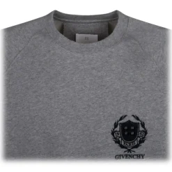 Givenchy - Light Grey Cotton Sweatshirt - Givenchy Exclusive Luxury Collection - Avvenice