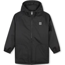 Givenchy - Logo-Embroidered Hooded Coat in Black - Givenchy Exclusive Luxury Collection - Avvenice