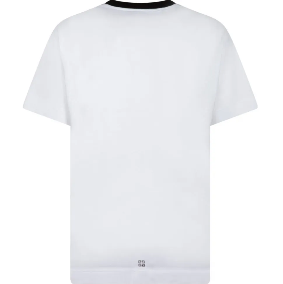 Givenchy - Logo-Print Cotton T-Shirt - Givenchy Exclusive Luxury Collection - Avvenice