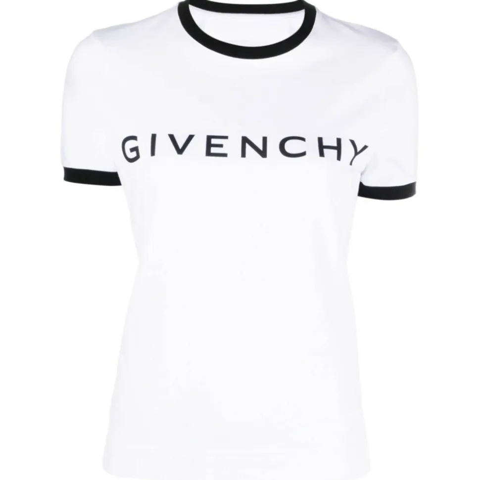Givenchy - Logo-Print Cotton T-Shirt - Givenchy Exclusive Luxury Collection - Avvenice