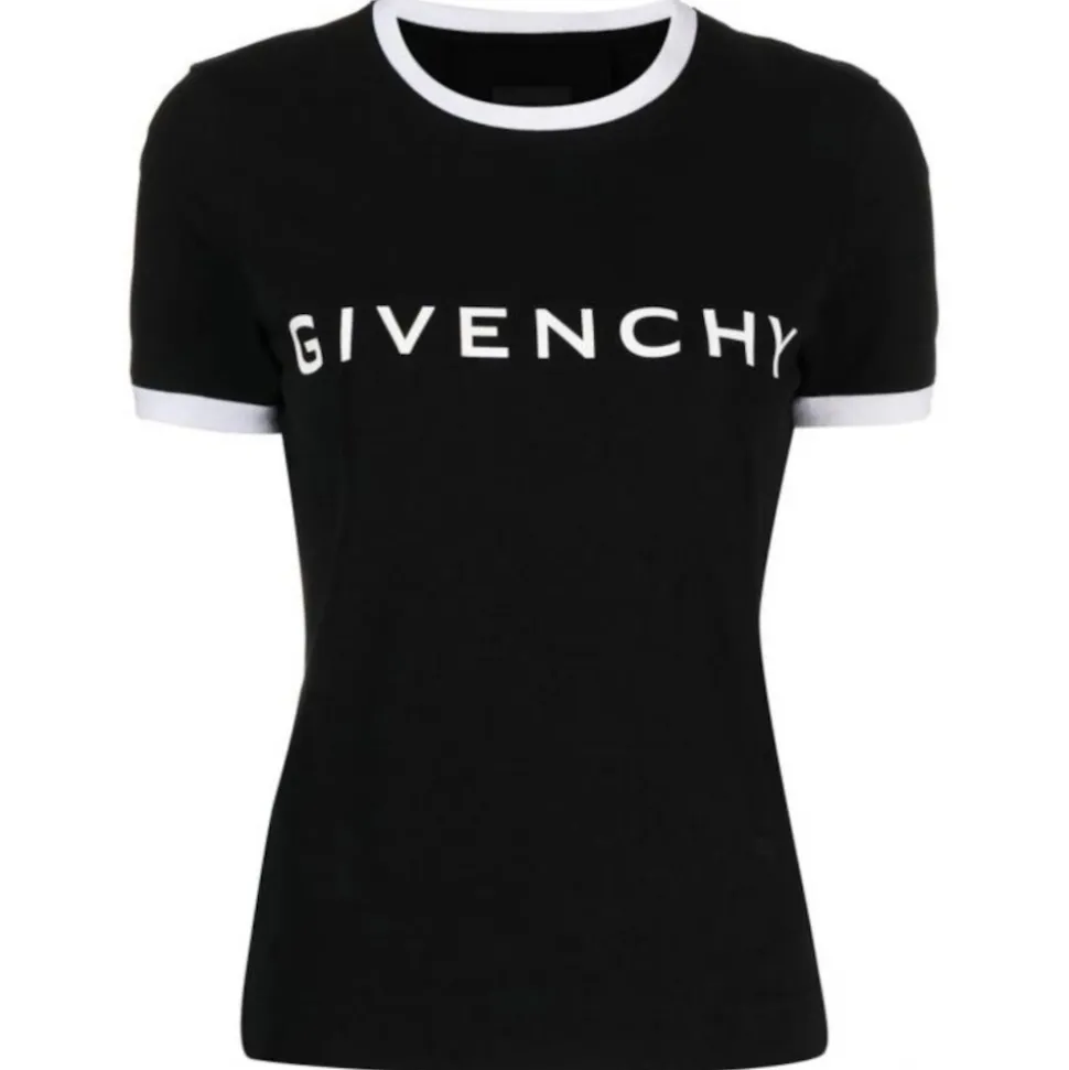 Givenchy - Logo-Print Cotton T-Shirt - Givenchy Exclusive Luxury Collection - Avvenice