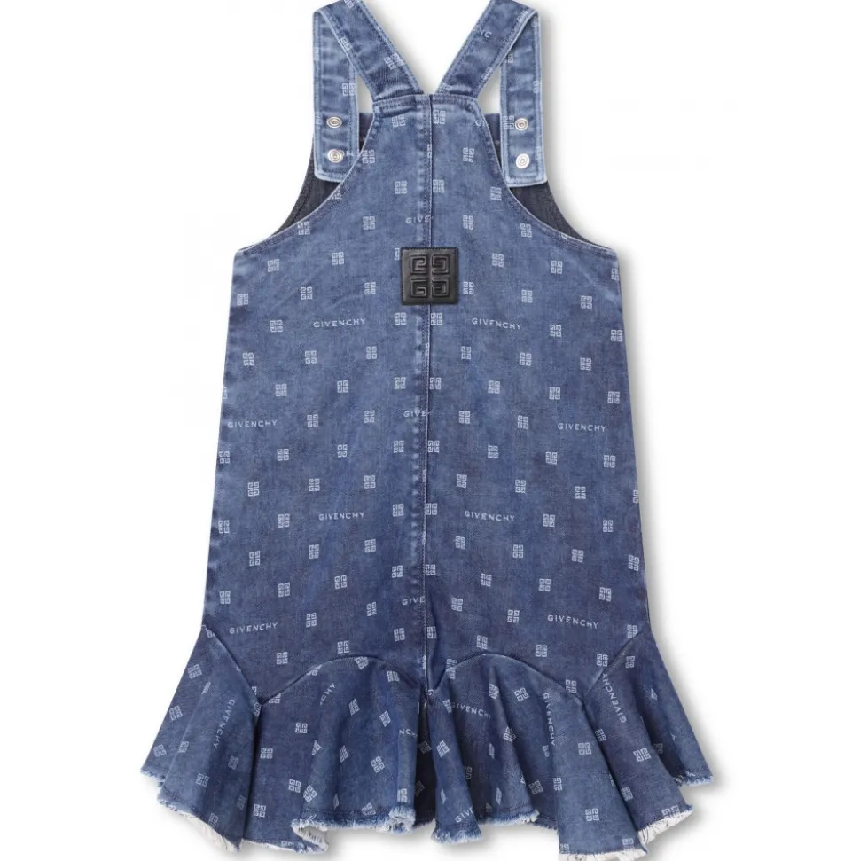 Givenchy - Logo-Print Denim Dress - Givenchy Exclusive Luxury Collection - Avvenice