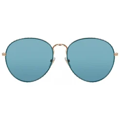 Givenchy - Metal Sunglasses with Pink Finish Frames and Green Lenses - Sunglasses - Givenchy Eyewear - Avvenice