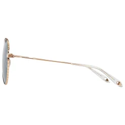 Givenchy - Metal Sunglasses with Pink Finish Frames and Green Lenses - Sunglasses - Givenchy Eyewear - Avvenice