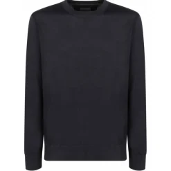 Givenchy - Midnight Blue Fine Knit Jumper - Givenchy Exclusive Luxury Collection - Avvenice