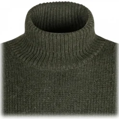 Givenchy - Military Green Cashmere Sweater - Givenchy Exclusive Luxury Collection - Avvenice