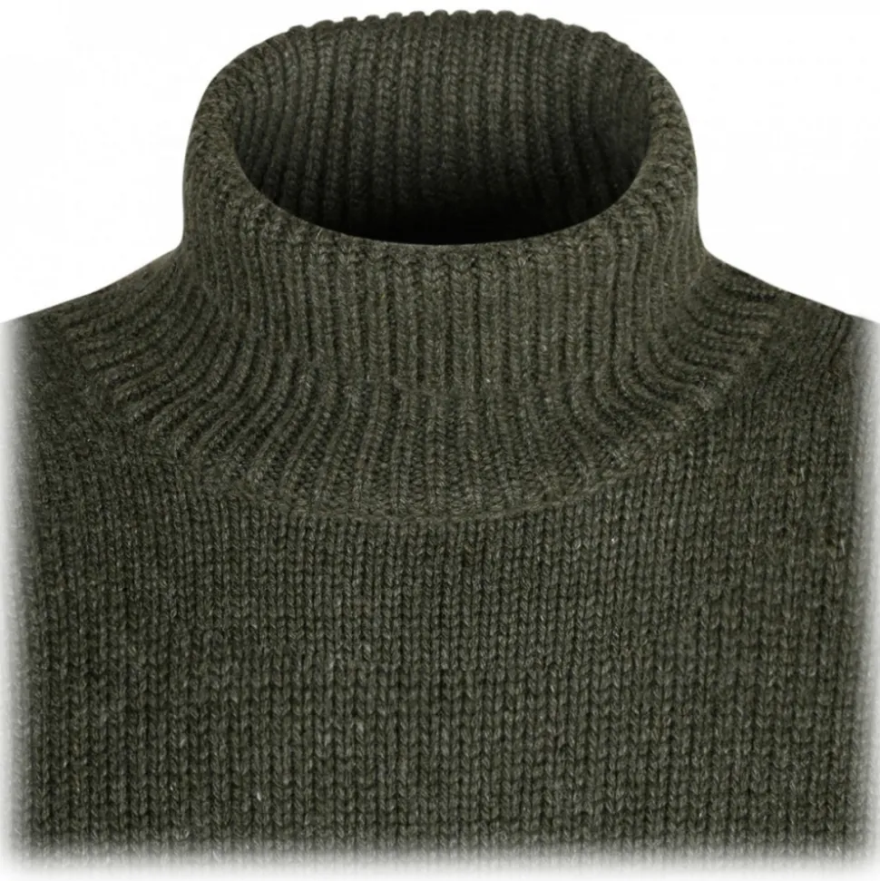 Givenchy - Military Green Cashmere Sweater - Givenchy Exclusive Luxury Collection - Avvenice