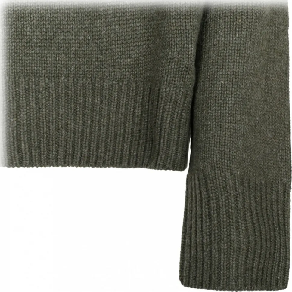 Givenchy - Military Green Cashmere Sweater - Givenchy Exclusive Luxury Collection - Avvenice