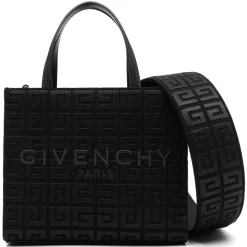 Givenchy - Mini 4G-Embroidered Tote Bag - Givenchy Exclusive Luxury Collection - Avvenice