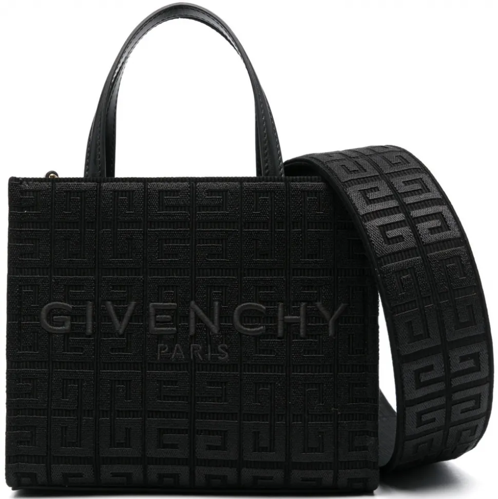 Givenchy - Mini 4G-Embroidered Tote Bag - Givenchy Exclusive Luxury Collection - Avvenice