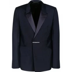 Givenchy - Night Blue Wool Blazer - Givenchy Exclusive Luxury Collection - Avvenice