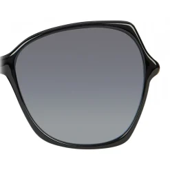 Givenchy - Oversized Sunglasses with Metal Soul Rings Gold and Gray Lenses - Sunglasses - Givenchy Eyewear - Avvenice
