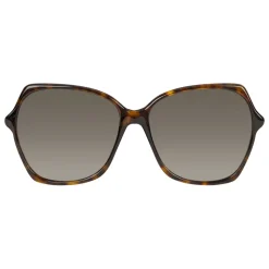 Givenchy - Oversized Sunglasses with Metal Soul Rings Gold and Brown Lenses - Sunglasses - Givenchy Eyewear - Avvenice