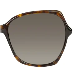 Givenchy - Oversized Sunglasses with Metal Soul Rings Gold and Brown Lenses - Sunglasses - Givenchy Eyewear - Avvenice