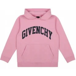 Givenchy - Pink Lettering Logo Hoodie - Givenchy Exclusive Luxury Collection - Avvenice