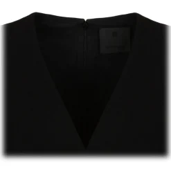 Givenchy - Pleated Buttoned Cady Dress - Givenchy Exclusive Luxury Collection - Avvenice