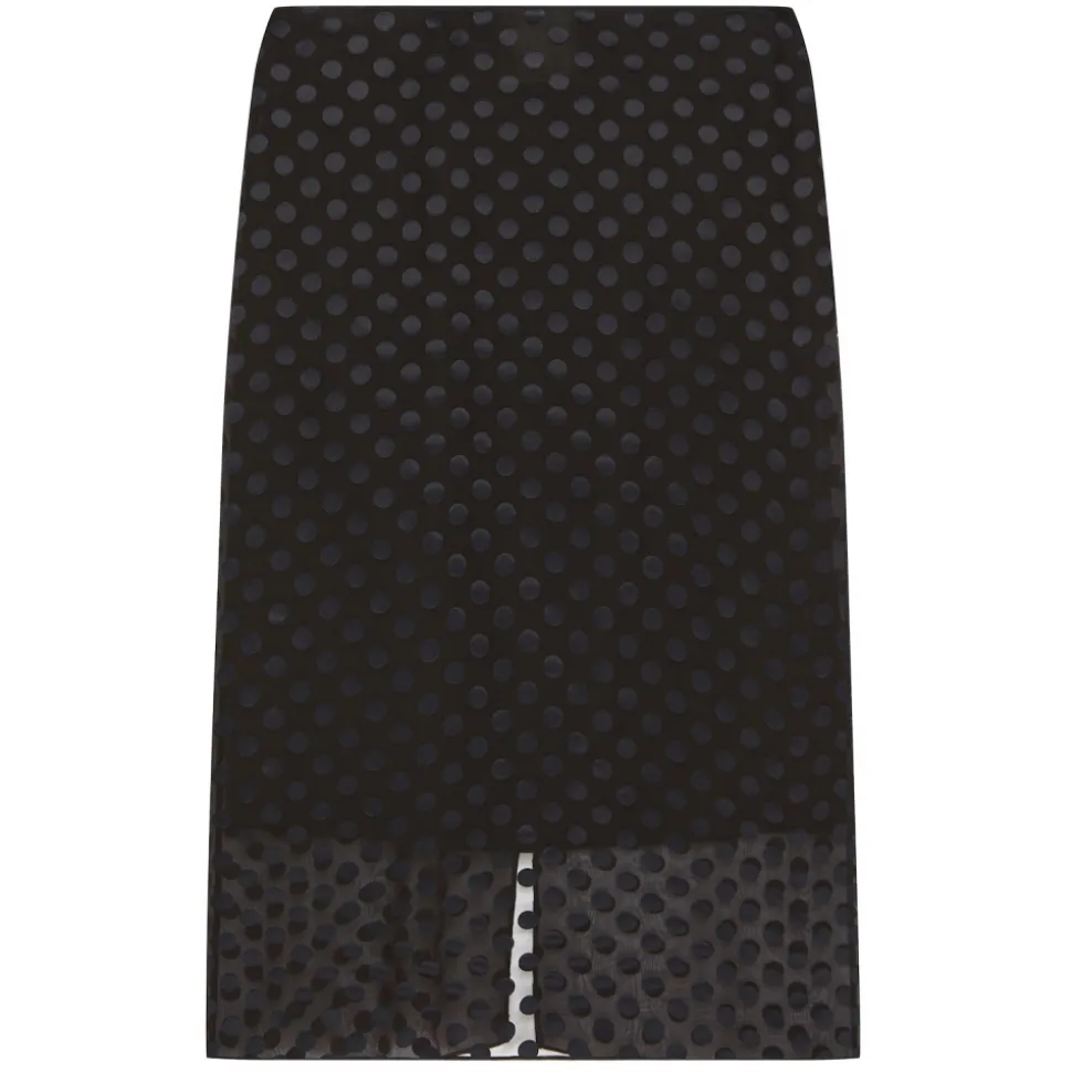 Givenchy - Polka Dot-Devoré Skirt - Givenchy Exclusive Luxury Collection - Avvenice