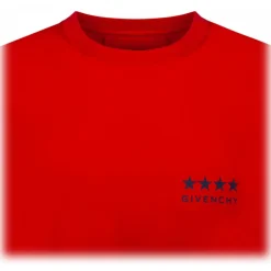 Givenchy - Red 4G T-Shirt - Givenchy Exclusive Luxury Collection - Avvenice