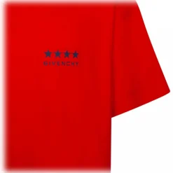Givenchy - Red 4G T-Shirt - Givenchy Exclusive Luxury Collection - Avvenice