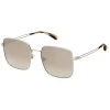 Givenchy - Sunglasses GV Double Wire in Metal - Silver Brown - Sunglasses - Givenchy Eyewear - Avvenice