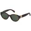 Givenchy - Sunglasses GV3 Round in Acetate - Dark Havana Green - Sunglasses - Givenchy Eyewear - Avvenice