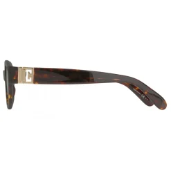 Givenchy - Sunglasses GV3 Round in Acetate - Dark Havana Green - Sunglasses - Givenchy Eyewear - Avvenice