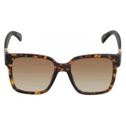 Givenchy - Sunglasses GV3 Square in Acetate - Dark Havana Brown - Sunglasses - Givenchy Eyewear - Avvenice