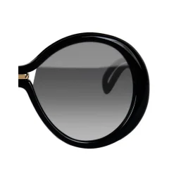 Givenchy - Sunglasses Round Oversize Silhouette in Optyl - Black - Sunglasses - Givenchy Eyewear - Avvenice