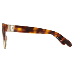 Givenchy - Sunglasses Two Tone GV3 Square in Acetate - Havanna Honey Brown - Sunglasses - Givenchy Eyewear - Avvenice