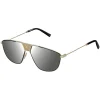 Givenchy - Sunglasses Unisex GV Mesh in Metal - Gold Grey Silver - Sunglasses - Givenchy Eyewear - Avvenice