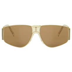 Givenchy - Sunglasses Unisex GV Vision in Metal - Gold Brown - Sunglasses - Givenchy Eyewear - Avvenice