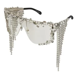 Givenchy - Sunglasses with Swarovski Crystals - Silver - Sunglasses - Givenchy Eyewear - Avvenice