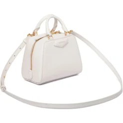 Givenchy - White Antigona Cube Nano Bag - Givenchy Exclusive Luxury Collection - Avvenice
