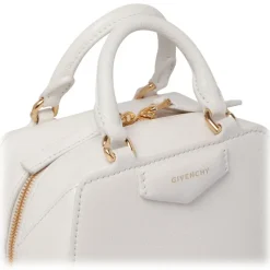 Givenchy - White Antigona Cube Nano Bag - Givenchy Exclusive Luxury Collection - Avvenice