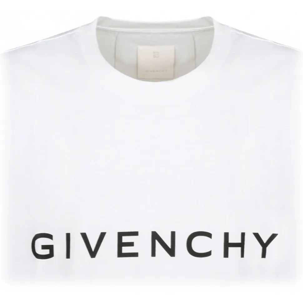 Givenchy - White Archetype T-Shirt - Givenchy Exclusive Luxury Collection - Avvenice