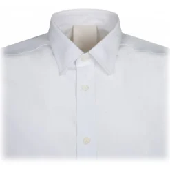 Givenchy - White 4G Embroidered Shirt - Givenchy Exclusive Luxury Collection - Avvenice