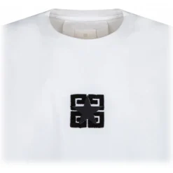 Givenchy - White 4G Stars T-Shirt - Givenchy Exclusive Luxury Collection - Avvenice