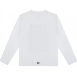 Givenchy - White Logo Print Long Sleeves T-Shirt - Givenchy Exclusive Luxury Collection - Avvenice