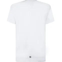 Givenchy - White Logo Print T-Shirt - Givenchy Exclusive Luxury Collection - Avvenice
