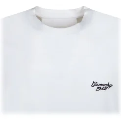 Givenchy - White Logo Print T-Shirt - Givenchy Exclusive Luxury Collection - Avvenice