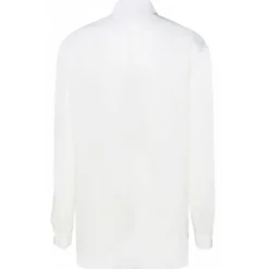 Givenchy - White Silk Rhinestones Detail Shirt - Givenchy Exclusive Luxury Collection - Avvenice