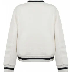 Givenchy - White Varsity Bomber Jacket - Givenchy Exclusive Luxury Collection - Avvenice