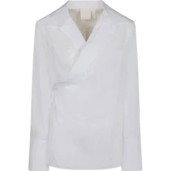 Givenchy - White Wrap Shirt - Givenchy Exclusive Luxury Collection - Avvenice