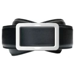 Goldfels - Palladium I - Calfskin Jet Black - Black - Belt - Made in Italy - Luxury Exclusive Collection - Avvenice