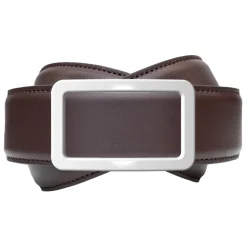 Goldfels - Palladium I - Calfskin Chocolate Brown - Brown - Belt - Made in Italy - Luxury Exclusive Collection - Avvenice