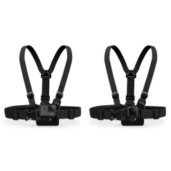 GoPro - Chesty - Black - Chest Harness - Usable with GoPro HERO6 / HERO5 - 4K 1080p - GoPro Accessories - Avvenice