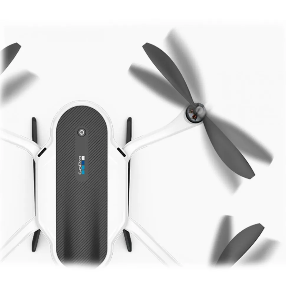 GoPro - Drone Karma - Black / White - Professional Drone with Stabilizer + Controller for GoPro HERO 4K Video Camera - Avvenice
