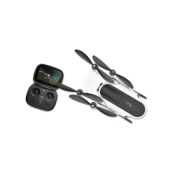GoPro - Flight Kit for Karma Drone - Black / White - Professional Drone + Controller for Karma Grip & GoPro HERO 4K Video Camera - Avvenice